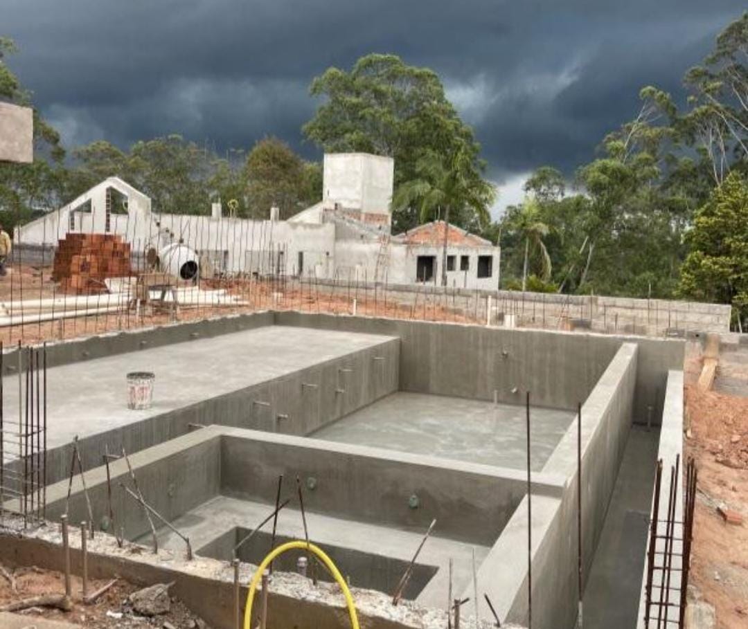 Reservatório em concreto armado